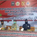 BPBD Penyuluhan Covid 19 PSHT Banjarbaru