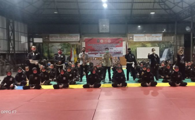 BPBD Penyuluhan Covid 19 PSHT Banjarbaru