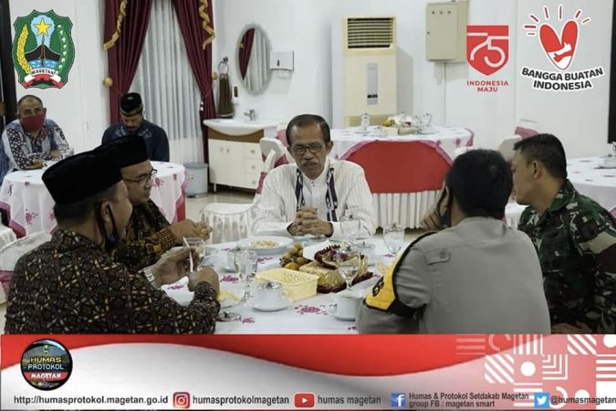 Bupati Magetan dan Ketua Umum PSHT