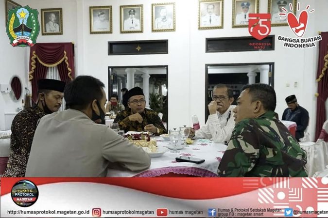 Bupati Magetan dan Ketua Umum PSHT