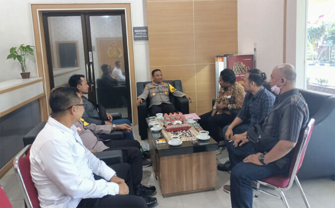 Kapolresta Madiun dan Biro Hukum PP PSHT