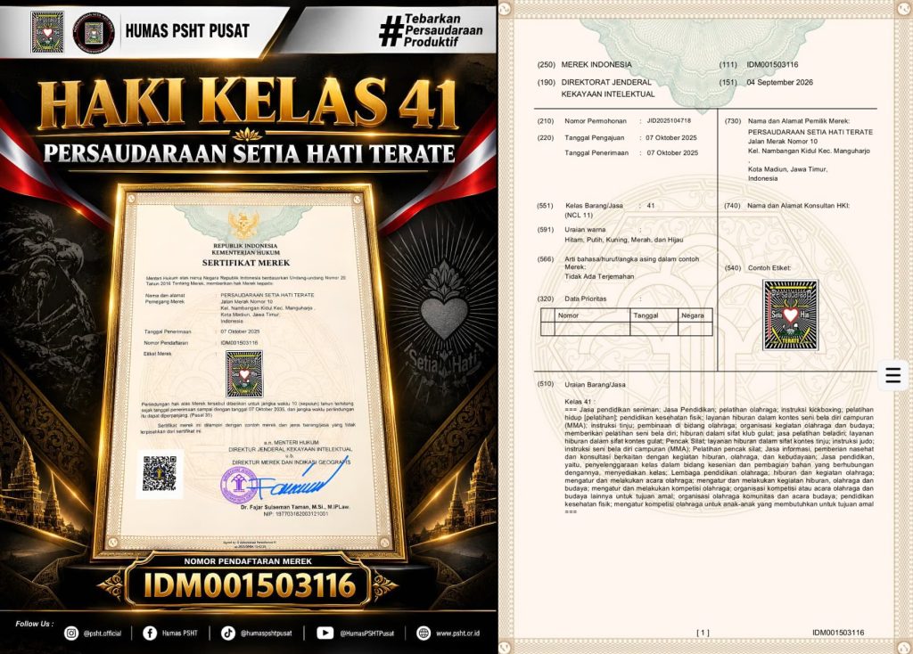 HAKI Kelas 41 PSHT
